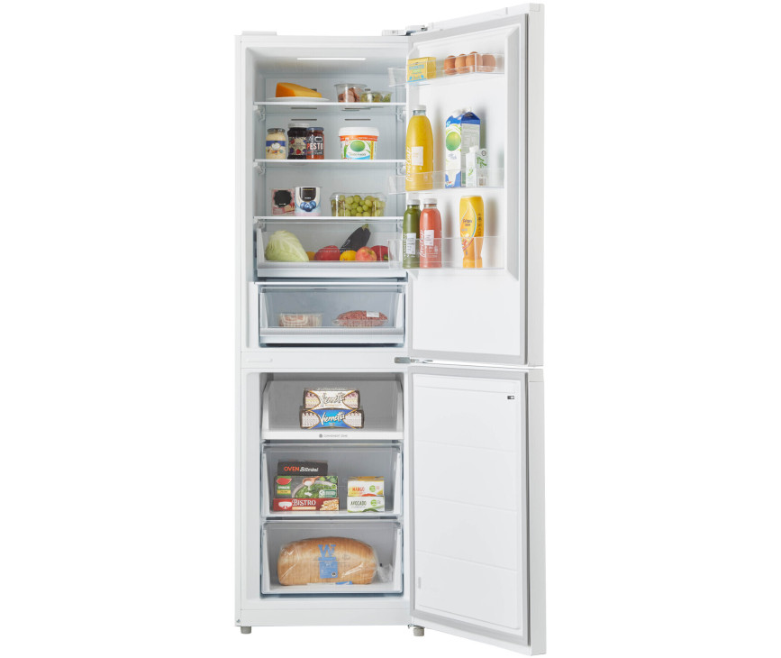 Inventum KV1850W koelkast - koel/vriescombinatie - 185 cm hoog