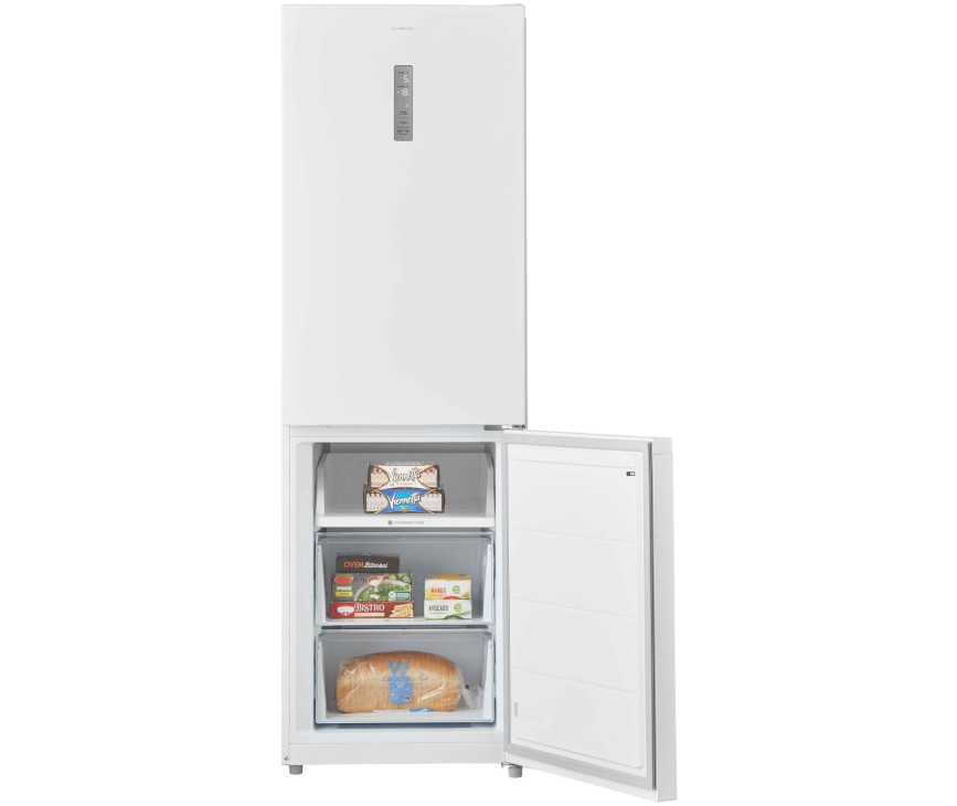 Inventum KV1850W koelkast - koel/vriescombinatie - 185 cm hoog