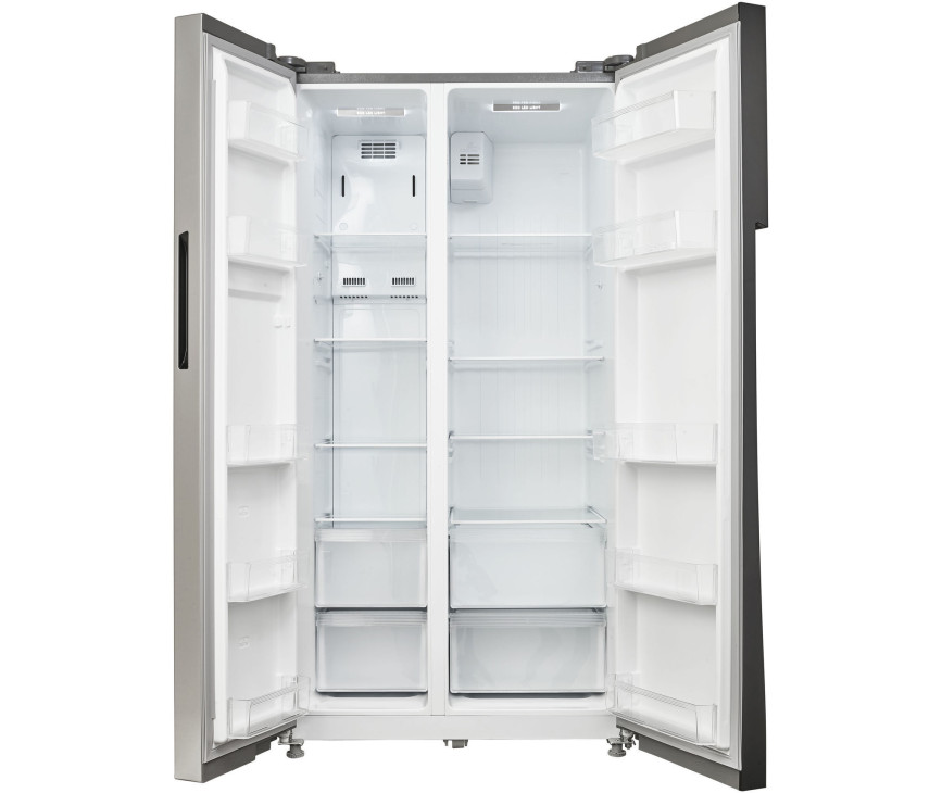 Inventum SKV0178R side-by-side koelkast - roestvrijstaal - nofrost