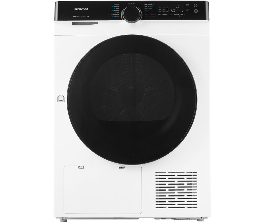 Inventum VDW8020W warmtepomp droger - 8 kg. - energieklasse A++