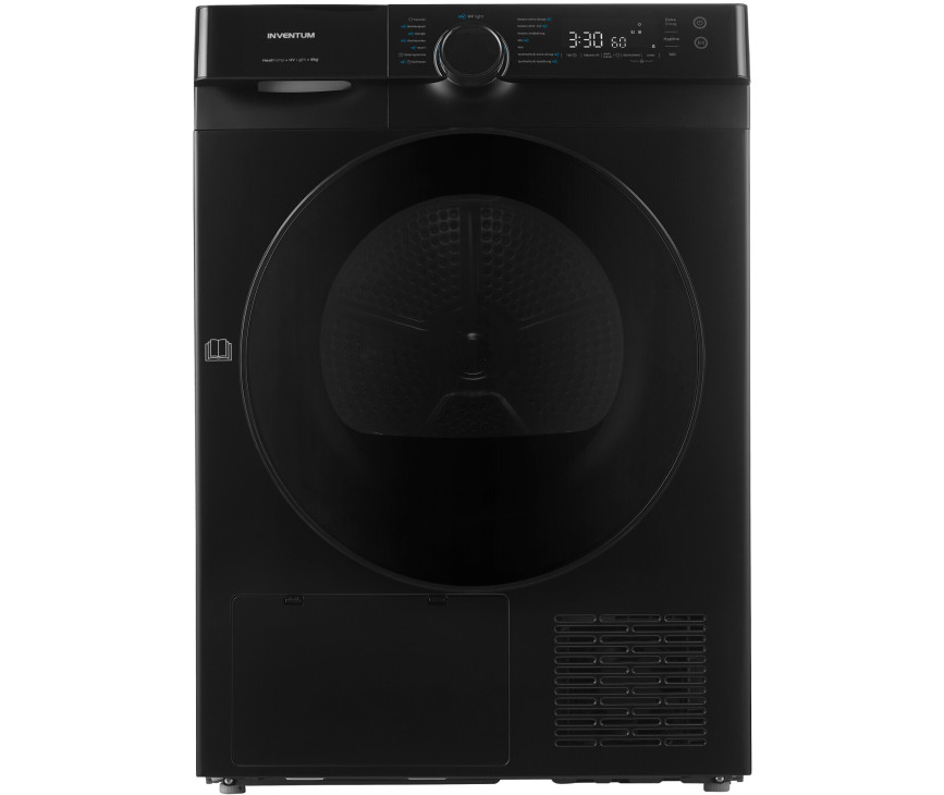 Inventum VDW8030B warmtepomp droger - zwart