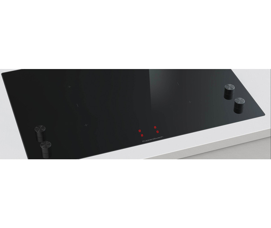 Bediening door draaiknoppen op de Kuppersbusch KI8820.0SR