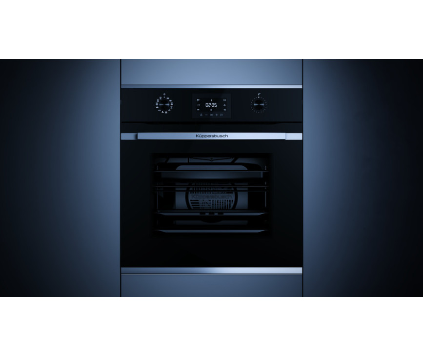 Kuppersbusch BD6340.0S inbouw stoomoven - zwart