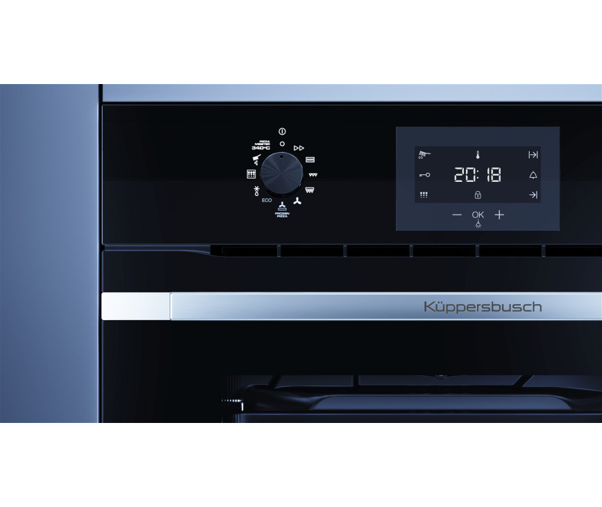 Kuppersbusch BP6332.0S inbouw oven met pyrolyse, pizza functie en AirFry