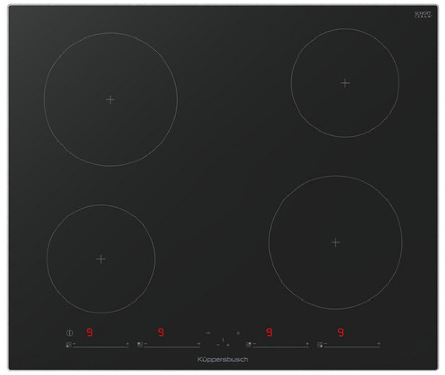 Kuppersbusch KI6130.0SR inbouw inductie kookplaat - 60 cm.
