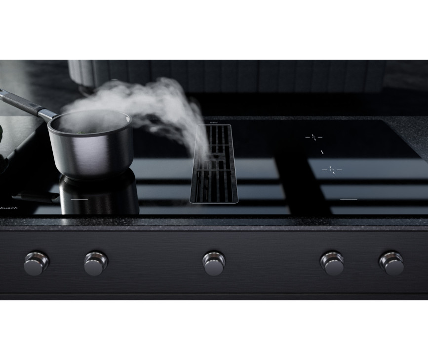 Kuppersbusch KMI9800.0SR Miradur inbouw inductie kookplaat met afzuiging
