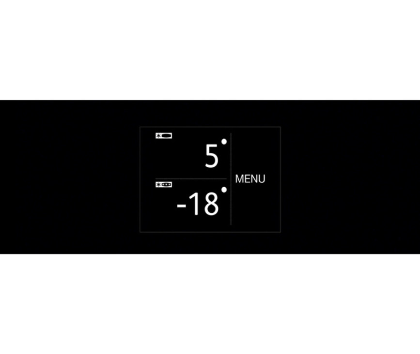 2 2c4 display combinatie van de Liebherr CNef4015