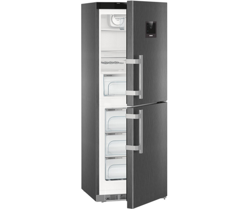 De Liebherr CNPbs3758 koelkast BlackSteel is met label A+++-20% extreem zuinig