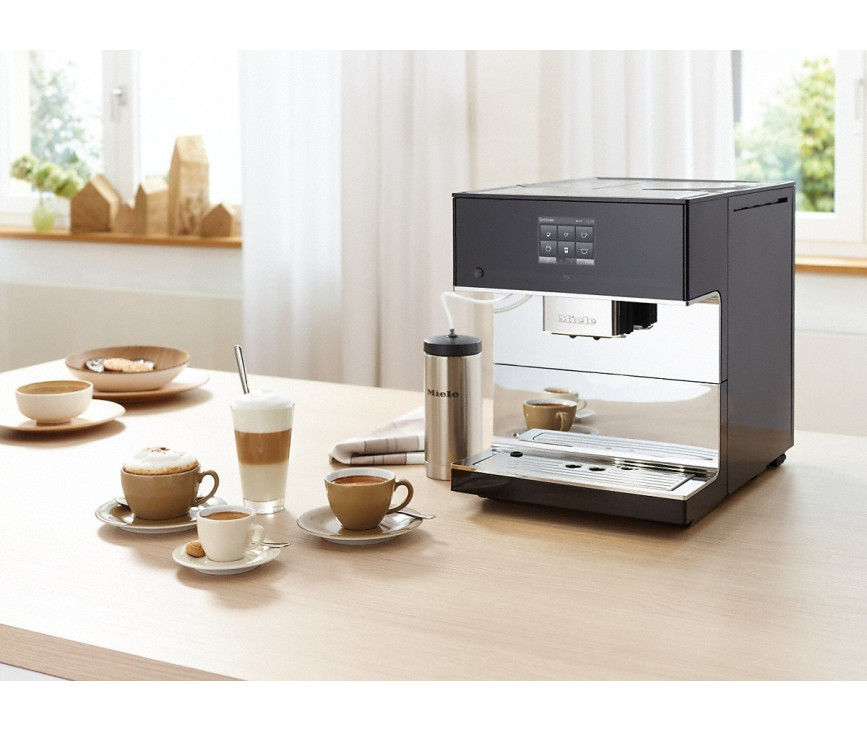 Miele CM 7500 Obsidiaanzwart koffiemachine zwart