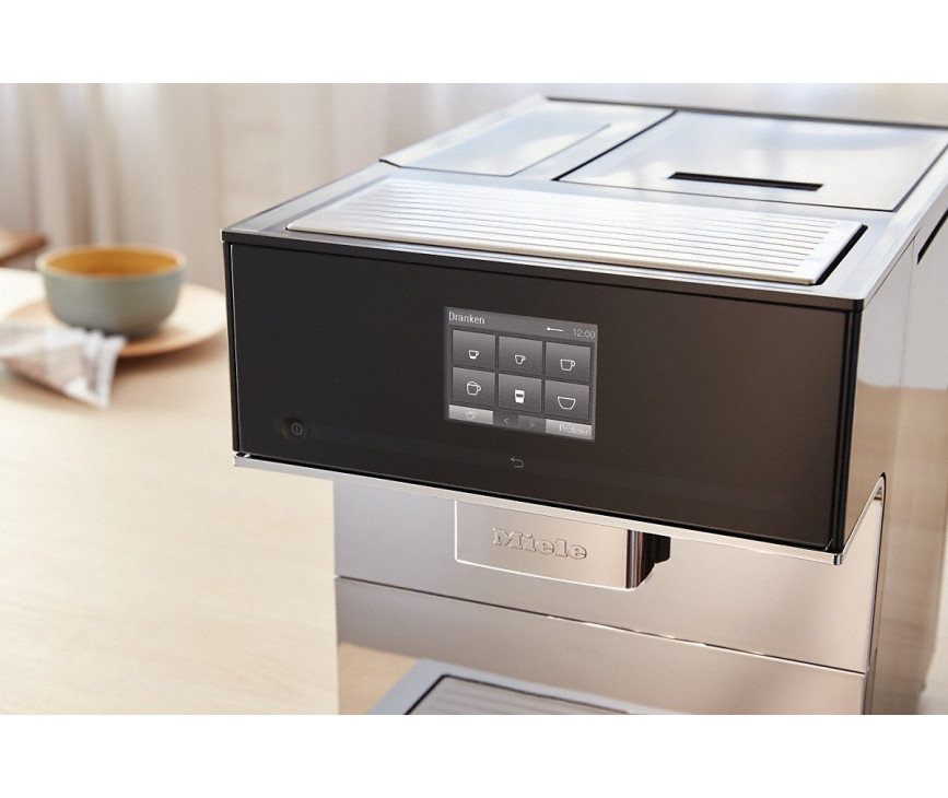 Miele CM 7500 Obsidiaanzwart koffiemachine zwart
