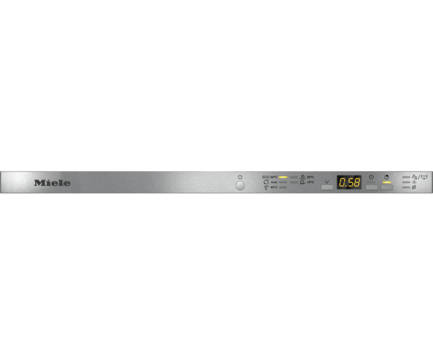 Bedieningspaneel van de MIELE vaatwasser inbouw G5272SCVI