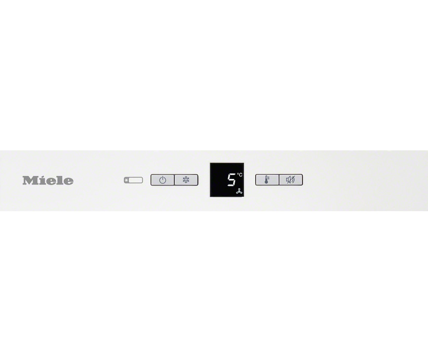 Bedieningspaneel van de Miele K34272ID inbouw koelkast