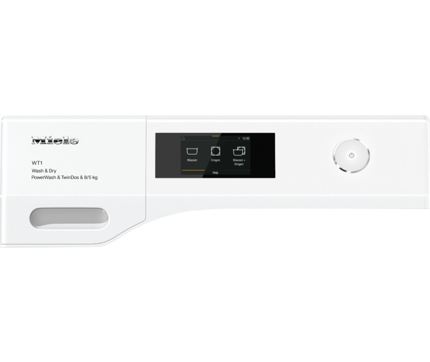 Bedieningspaneel van de MIELE was/droogcombinatie WTR870WPM