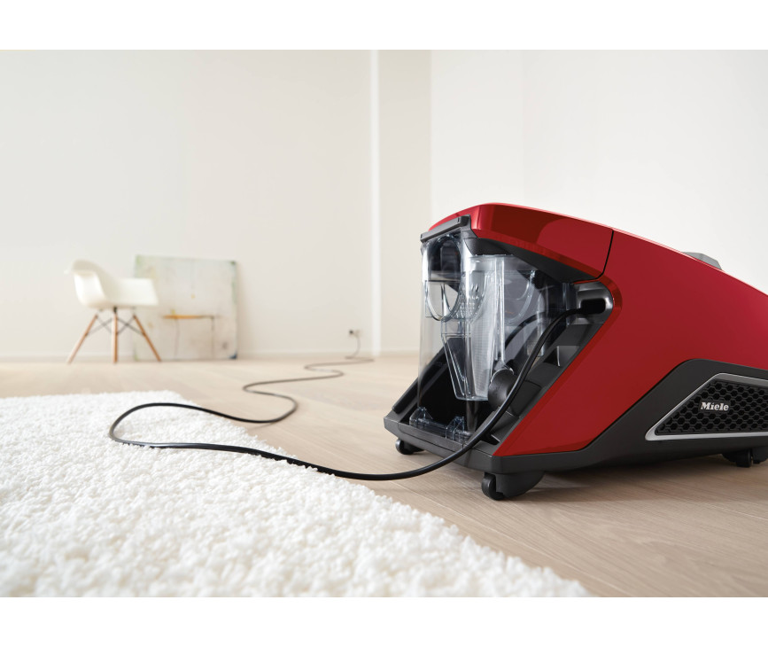 Miele Blizzard Red PowerLine Mangorood stofzuiger zonder stofzak