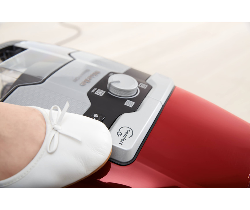 Miele Blizzard Red PowerLine Mangorood stofzuiger zonder stofzak