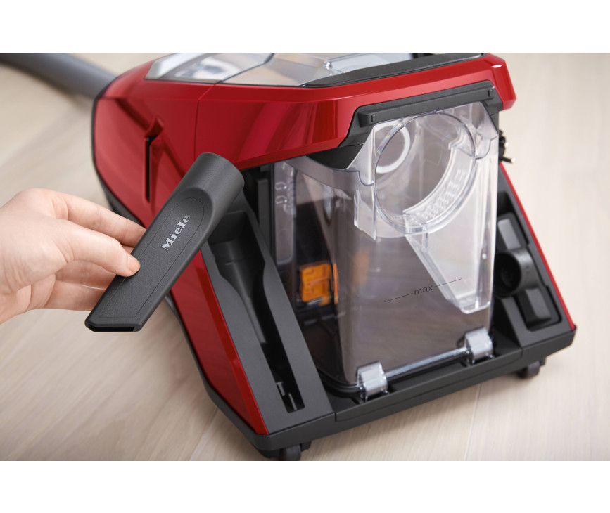 Miele Blizzard Red PowerLine Mangorood stofzuiger zonder stofzak