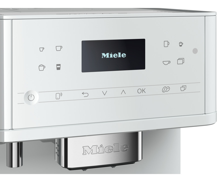 Miele CM6160 vrijstaande koffiemachine - Lotuswit 