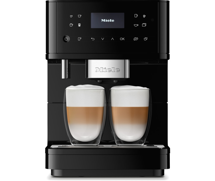 Miele CM6160 vrijstaande koffiemachine - Obsidiaanzwart 