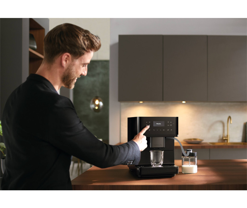 Miele CM6360 OBS vrijstaande koffiemachine - mat zwart