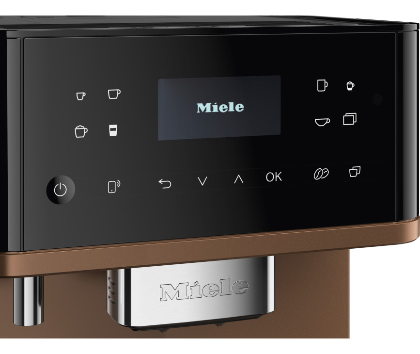Miele CM6360 Obsidiaanzwart BronzePearlfinish koffiemachine
