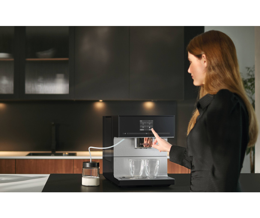 Miele CM7350 Obsidiaanzwart - vrijstaande koffiemachine