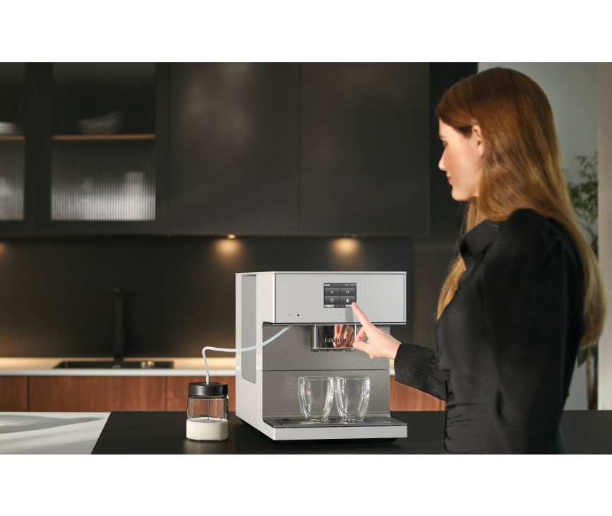 Miele CM7550 Briljantwit - vrijstaande koffiemachine