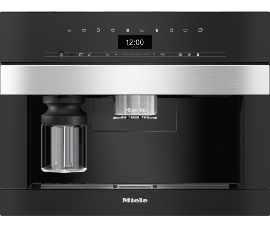 Miele CVA7440 inbouw koffiemachine - grafietgrijs