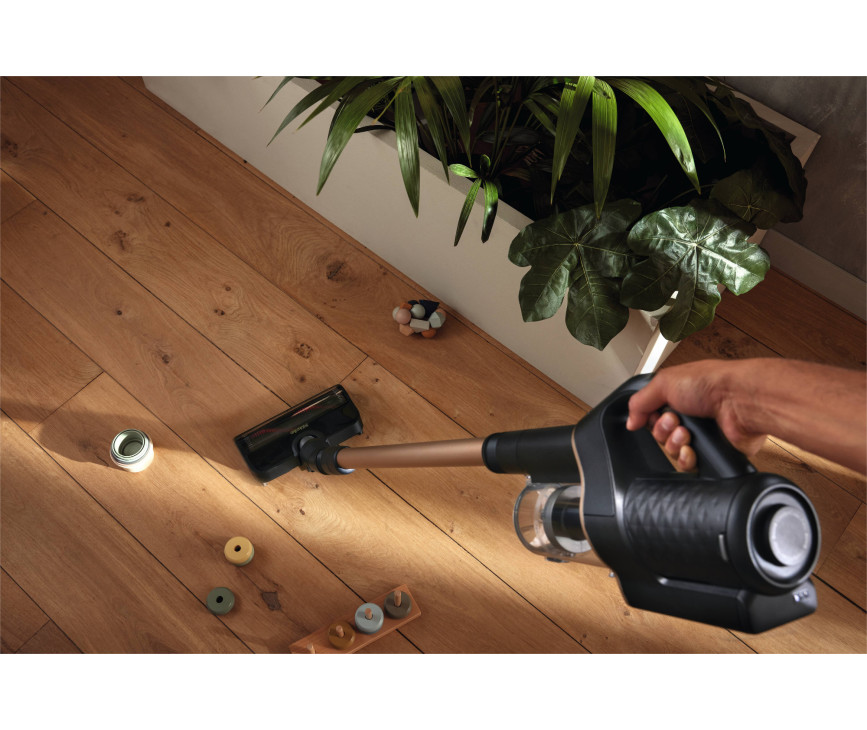 Miele DuoFlex HX1 TotalCare steel stofzuiger met accu