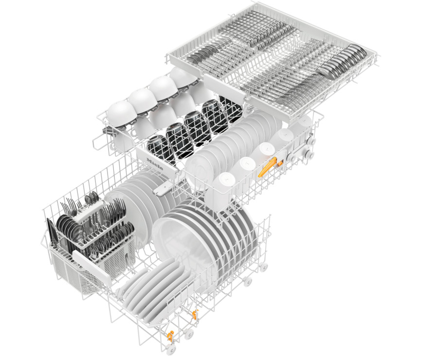 Miele G5132 Sci Brws inbouw vaatwasser - wit bedieningspaneel