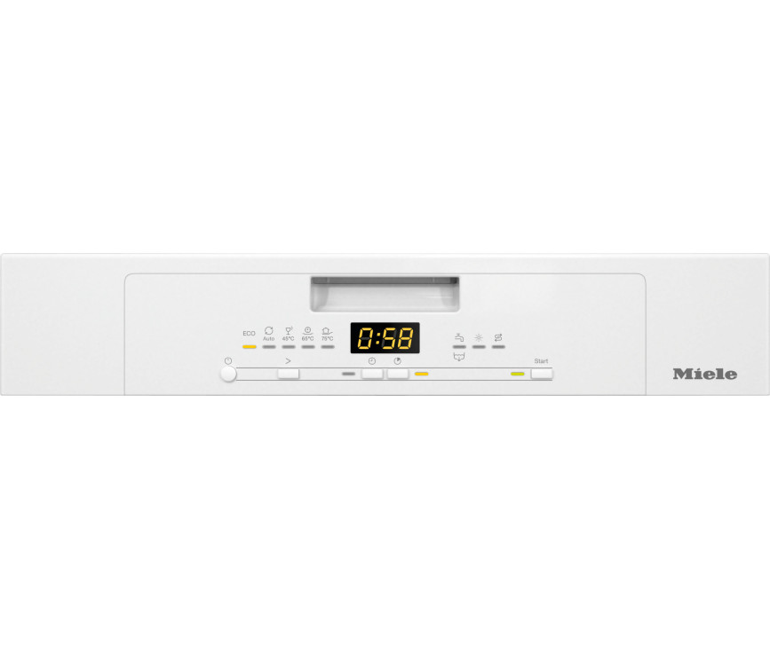Miele G5132 Sci Brws inbouw vaatwasser - wit bedieningspaneel
