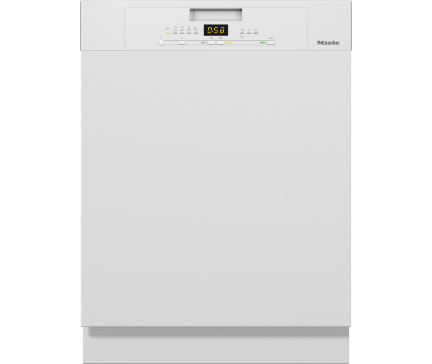 Miele G5132i Brws inbouw vaatwasser - wit bedieningspaneel