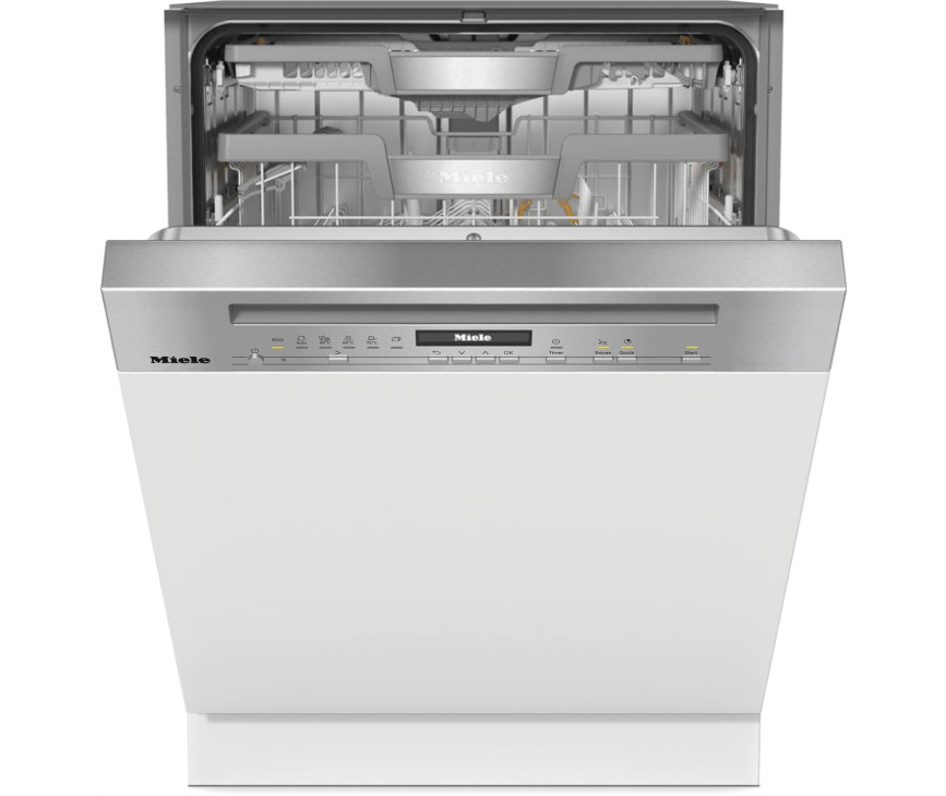 Miele G7233SCi CLST inbouw vaatwasser met rvs bedieningspaneel