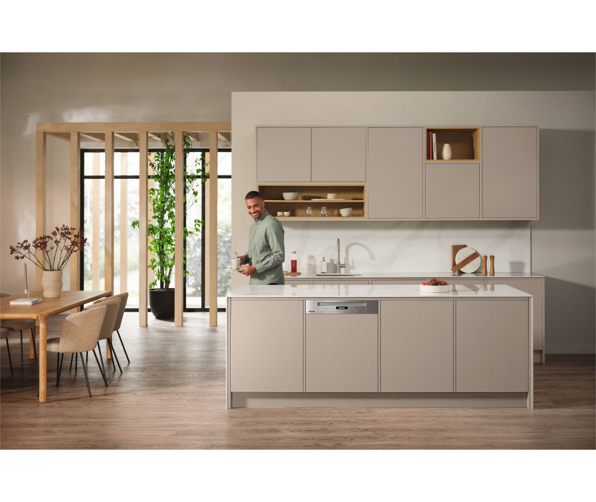 Miele G7233SCi CLST inbouw vaatwasser met rvs bedieningspaneel