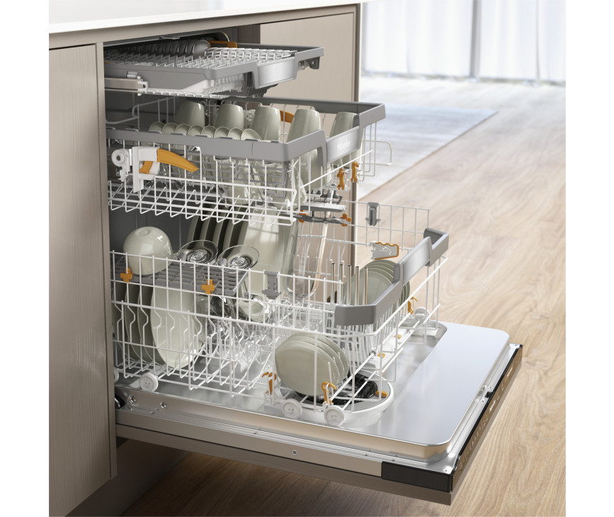 Miele G7673SCVi inbouw vaatwasser met besteklade