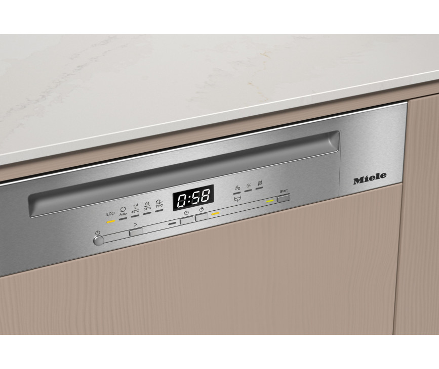 Miele G 5432 SCi clst inbouw vaatwasser met rvs bedieningspaneel