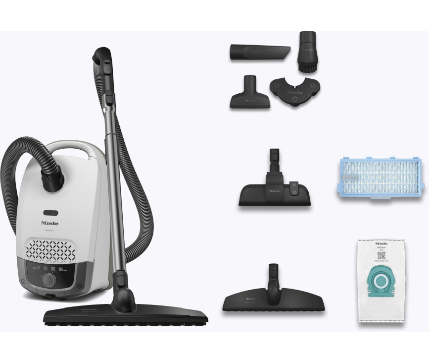 Miele Guard S1 ParquetXL Briljantwit stofzuiger - parket stofzuiger