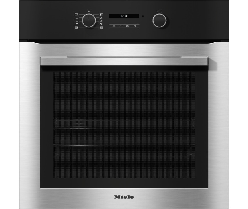 Miele H2761B Cleansteel inbouw oven - roestvrijstaal