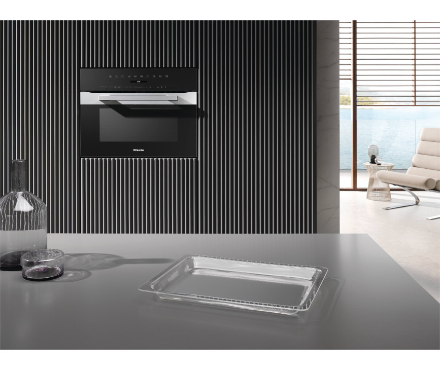 Miele H7240BM inbouw oven met magnetron - zwart
