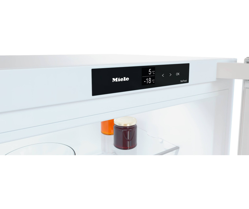 Miele KFN4393DD Ws koel/vriescombinatie met 4 laden vries