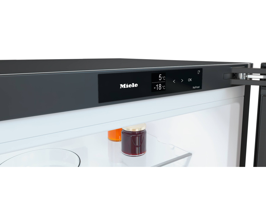 Miele KFN4795DD Bb koel/vriescombinatie - blacksteel