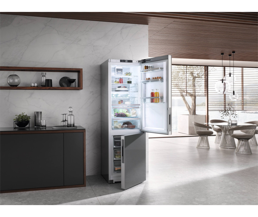 Miele KFN4898AD grgr vrijstaande koel/vriescombinatie - grafietgrijs