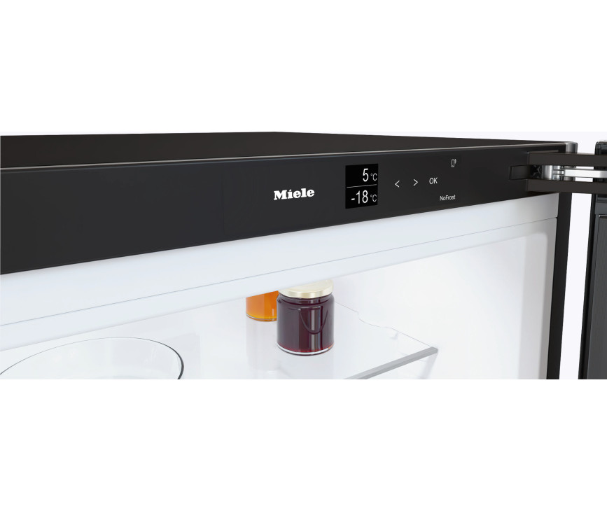 Miele KFN 4795 AD bst koel/vriescombinatie - blacksteel