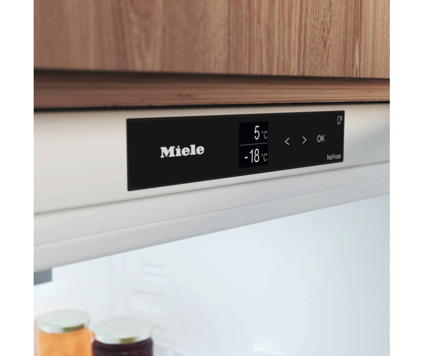 Miele KFN 7833 D inbouw koelkast koel/vriescombinatie - nis 194 cm.