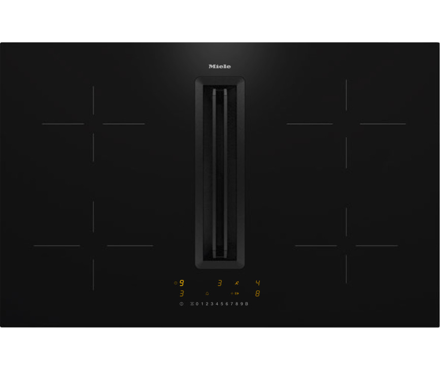 Miele KMDA7272FL-U inductie kookplaat met afzuiging