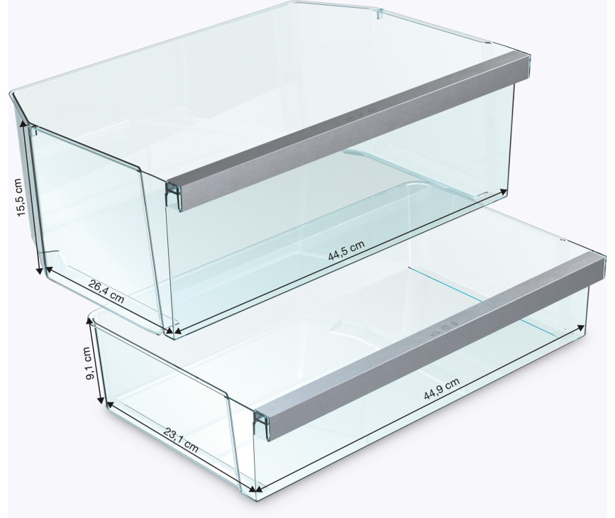 Miele KU7035D onderbouw koelkast met DailyFresh lade