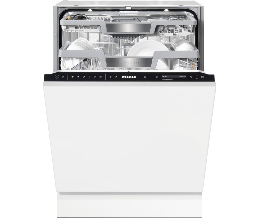 Miele PFD104SCVi XXL professionele inbouw vaatwasser met besteklade