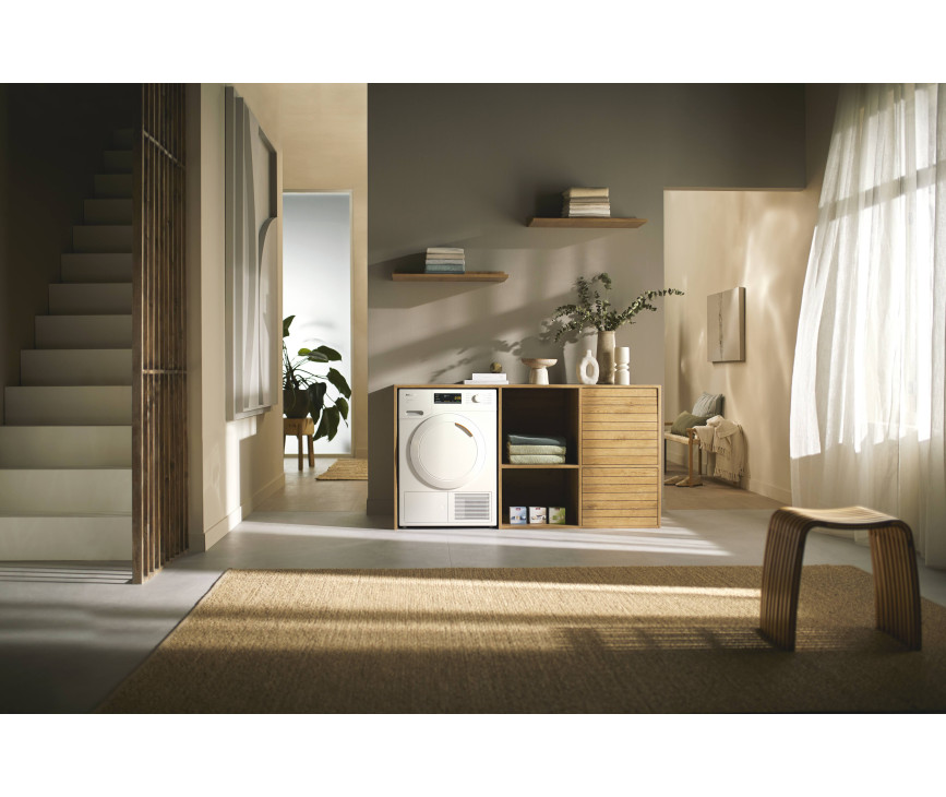 Miele TEA235WP warmtepompdroger met energieklasse A++ label 