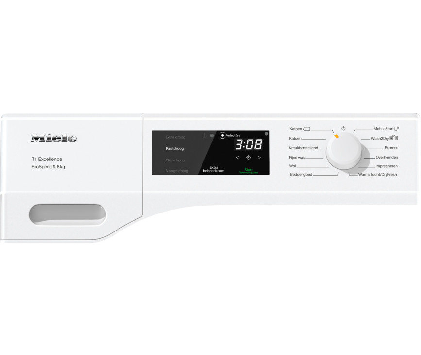 Miele TEC575WP warmtepomp droger - EcoSpeed & 8kg