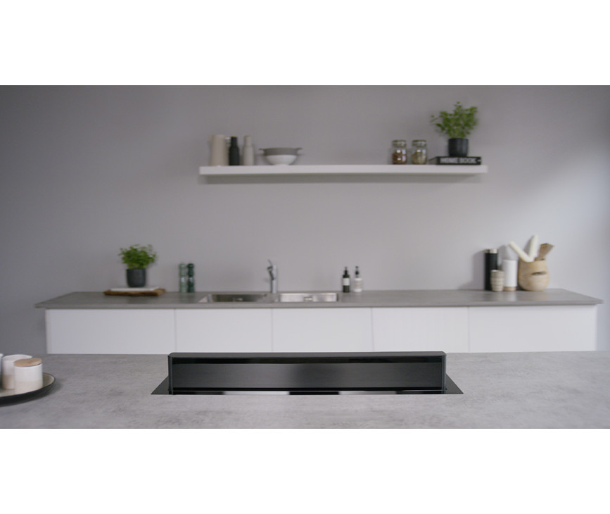 Novy 1821 inductie kookplaat met afzuiging inbouw