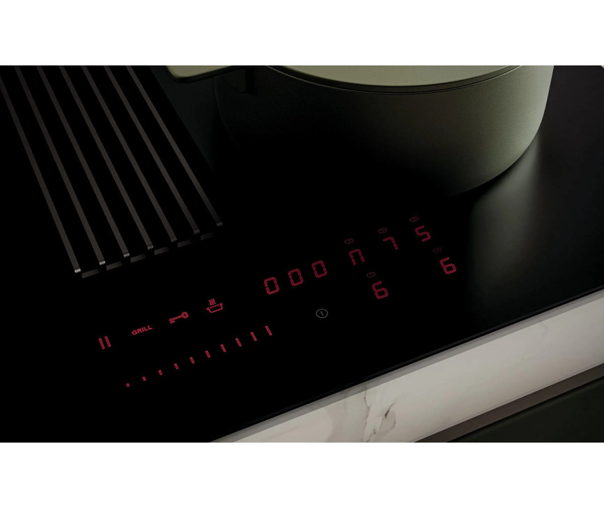 Novy 1881 Easy 65 recirculatie - inbouw inductie kookplaat met afzuiging 